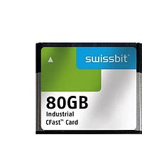 Swissbit SFCA080GH1AO1TO-I-8C-21P-STD CFast Cards F-86 80 GB 3D PSLC Flsh -40C to +85C SUGGESTED ALT SFCA080GH1AO1TO-I-8C-22P-STD