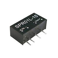 MEAN WELL SPR01L-09 Isolated 1W 9V0-100mA W/EMI FILTER