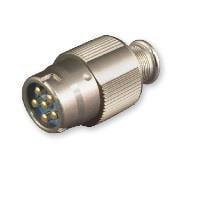 Glenair 152-004-2-5 Circular DIN Connectors Rcpt inline, 6 pin w/ shrink boot