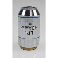 KERN OBB-A1259 Infinity planachromatic objective lens (without cover glass) for a large working distance, 40 x / 0,65, (3,9 mm) (sprung)