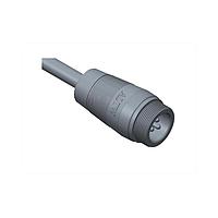 Amphenol LTW 1CC-03BMMM-SL6A01 Sensor Cables / Actuator Cables Ceres, Middle Size, Plastic, 20A, 03 pins, Male Connector, Male Contact, Straight, Screw Thread, Overmolded, Length 1000mm, IP66