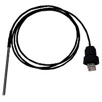 Ezurio 455-00124 Temperature Probes RTD Temp Sensor Cable Assembly, -100C - +100C, 50mm x 4.0mm SS Probe, 2000mm Cable Length