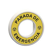 SCHNEIDER ZBY9W2M430 Ring ILL. RING 230V 1 RD LED PARADA DE EMERGENCIA