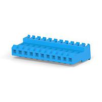 AMP Connectors - TE Connectivity 4-640595-1 Receptacle Housing 11 POS RECPT 26 AWG FEED THRU