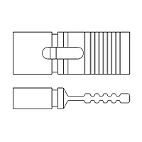 Kycon SX1100-H-BLK Accessories SHUNT W/HANDLE BLK