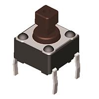 Diptronics DTS-648N-V Tactile Switches 6x6mm 160gf BROWN