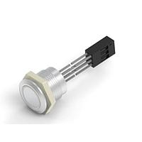 Alcoswitch - TE Connectivity 2342832-7 Pushbutton Switches AVC16M Flat AIO RGB R 500mm/2x3