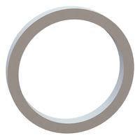 Essentra Components 17W11320 Flat Washer Flat Washer, .942 ID, 1.132 OD, .130 Thick, Natural, Nylon