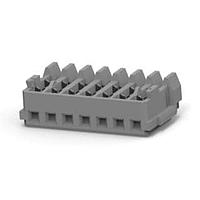AMP Connectors - TE Connectivity 353293-7 Receptacle Housing RCPT 7 POS GRY MINI 1.5mm