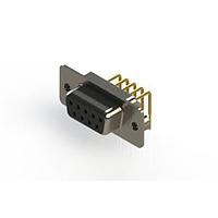 EDAC 630-M09-640-BN2 D-Sub Connectors - Standard Density Right Angle D-Sub Connector