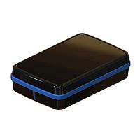 Serpac CX67DBKABL Hand Held CX-67 Series Waterproof Pocket Enclosure with Blue Seal. Three-Piece Design, Polycarbonate Plastic, Integrated Waterproof Seal, IP 65, 66, 67; NEMA 4X, 12, 13 Ratings