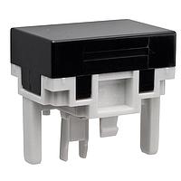 NKK Switches AT4030A Button BLK CAP FOR LB-15RK