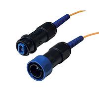 Bulgin PXF4054CAJ Fiber Optic Cable Assemblies Flex to inline fiber conn 450M OM3