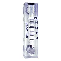 OMEGA FL-2069-SS ±5 % Acrylic Variable Area Flow Meters For Air or Water (0 m³/s, 20 l/min, 1/4 in, NPT Female)