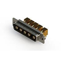 EDAC 629-5W5-240-5N2 Mixed Contact D-Sub Connectors Right-angle Power Combo D-Sub Connector