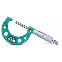 INSIZE 3209-25 Long Spindle Outside Micrometer (0-25mm; Long spindle)