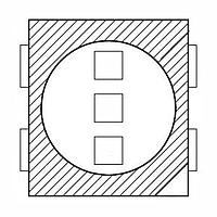 Broadcom ASMB-LTC2-0A335 Multi-Color LEDs 2121 PLCC4 tricolor
