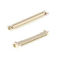 3M Electronic Solutions Division PK10-050S-R-DA Sockets 50 POS 1MM SOLDER RA SMD 50TERMINAL 1POR