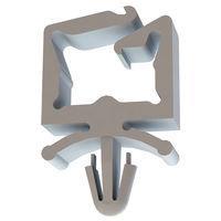 Essentra Components 22LGWH4500190 Wire Saddle Locking Wire Saddle, .222x.438 Inside, .187 Hole