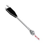 Banner Engineering BT66ST5-VL Fiber Optic Sensors Glass Fiber; Bifurcated 1.5 mm Bundle; M6 Threaded Tip; Stainless Sheathing 2 m Long; Terminated For Plastic Fiber Sensors; Vantage Line