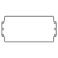 Molex / GWconnect 93604-0326 Enclosures, Boxes, & Cases METAL PLATE FOR S.N. 8017 8100.8417.0