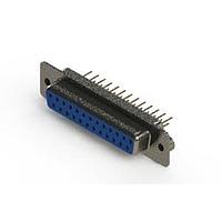 EDAC 628-M25-621-LT2 D-Sub Connectors - Standard Density Vertical Machined D-Sub Connector