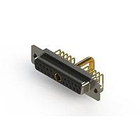 EDAC 630-21W1250-3T2 Mixed Contact D-Sub Connectors Right-angle Power Combo D-Sub Connector