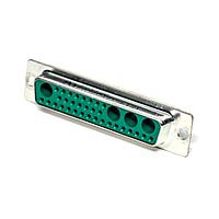 Molex / FCT 173107-0089 Mixed Contact D-Sub Connectors 36 POS PCB SKT 36W4 32 PIN 4 HOLE