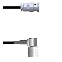 Amphenol Custom Cable Q-0J04T0003120i RF Cable Assemblies BNC-SP/TNC-RP G174 120I