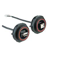 Bulgin PX0849/B USB Type B Connectors PANEL MT USB B TYPE