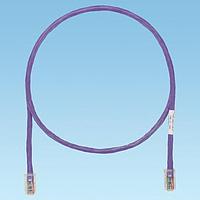 Panduit UTPCH10VLY Cat 5e Copper Patch Cord, Cat 5e, Violet UTP Ca