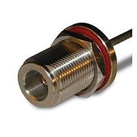 Amphenol RF 172258 Connectors N BLKHEAD JACK FRONT MOUNT .141 S/R