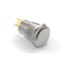 Alcoswitch - TE Connectivity 2213767-8 Pushbutton Switches AV19 SPM 0.4VA MOVE RING LED RED 24V