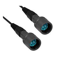 Bulgin PXF6055BAH Fiber Optic Cable Assemblies Flex fiber connector 200M OM1