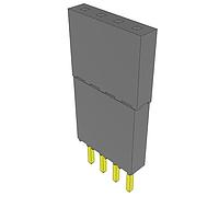 Samtec ESQ-104-44-G-S Sockets Elevated Socket Strip