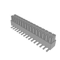 Samtec IPS1-115-01-S-D-VS Power to the Board .100" Mini Mate Isolated Power Connector Socket Strip