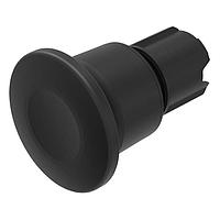 EAO 45-2530.1910.000 Switch Actuators Mushroom-head pushbutton actuator black D40 maintain front/housing plastic