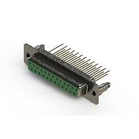 EDAC 628-M25-323-GT5 D-Sub Connectors - Standard Density Vertical Machined D-Sub Connector