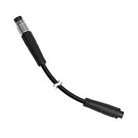 Banner Engineering PSG4M-1-PKG4 Sensor Cables / Actuator Cables Cordset: Double Ended M8; 4-pin Straight Female; 4-pin Straight Male; 1 m 4x26 Black PVC Jacket; Nickel-Plated Brass Coupling Nuts