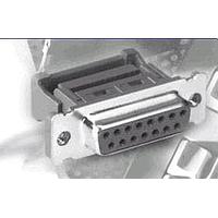 Kycon K99X-9S-K-BLK Receptacle IDC 9P RECPT METAL BLACK W/BUSHING