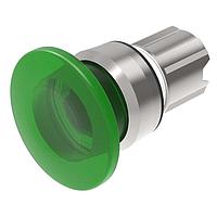 EAO 45-2631.29H0.000 Momentary, Round, Mushroom Head Mushroom-head pushbutton actuator illuminated green transparent D40 momentary front/housing metal