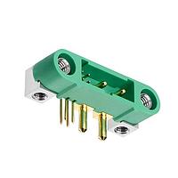 Harwin G125-MH104M4-02AD000P Headers GeckoMT 4+2 Pos Male HorizScrewLok BM