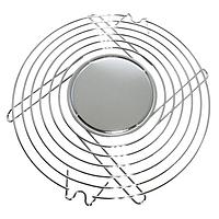 Qualtek Electronics 08152 Guard 150mm Wire Form Fan Guard, Bright Nickel Chrome Finish