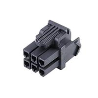 Molex 172708-0006 Receptacle Housing MINIFIT TPA2 6CKT DR REC HSG 4.2MM 94V-0 LH