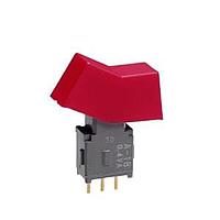 NKK Switches A18KP Toggle Switches (ON)OFF(ON) .197 RKR STEM STRT PC .4VA