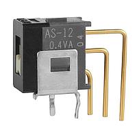 NKK Switches AS12BV Subminiature Slides SPDT ON-ON FLUSH VERT. W/BRACKET