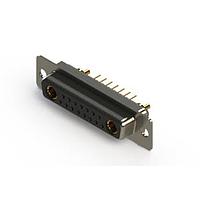 EDAC 628-17W2224-1N1 Mixed Contact D-Sub Connectors Vertical Combo Dsub