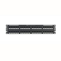 Panduit NK6XPPG48Y Wire Ducting & Raceways NK Punchdown Patch Panel, Cat 6A, Flat,