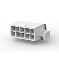 AMP Connectors - TE Connectivity 1-1586044-0 Shrouded 10P VAL-U-LOK R/A HDR SCRMT V0