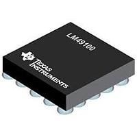Texas Instruments LM49100GR/NOPB Headphone Amplifiers 1.275-W mono 50-mW stereo analog inpu